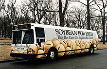 A bus fueled by food...